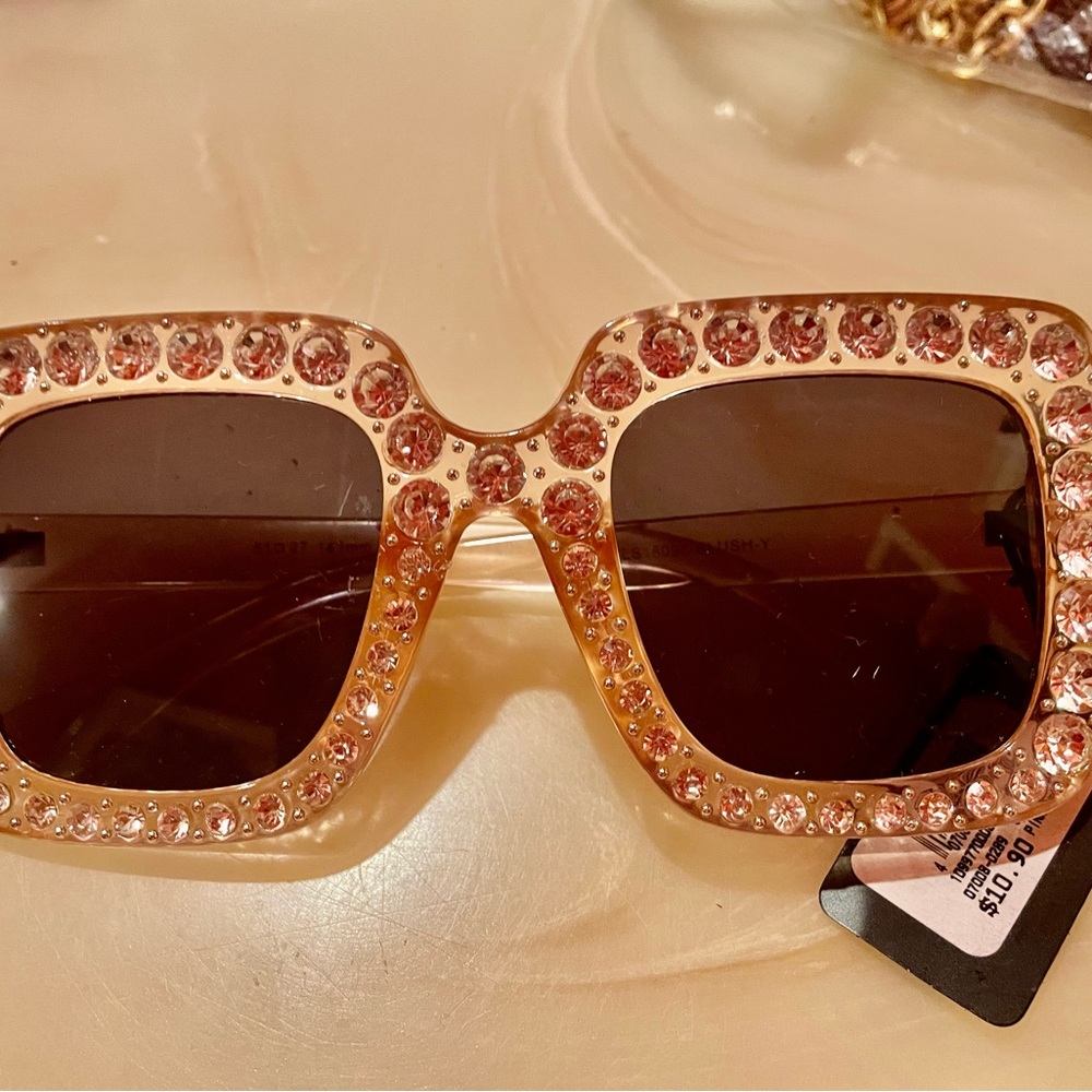 Rhinestone sunglasses